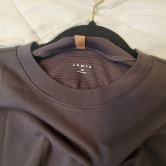 NWOT Lunya Cool Paneled Sleeveless Maxi Dress in Gray Size XS - Picture 9 of 11